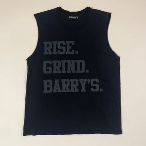 Barry’s Bootcamp tank. Only worn for photoshoot